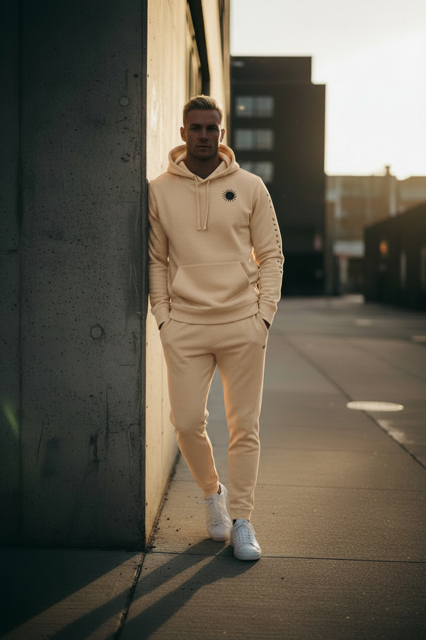 Hoodie Polvo del Desierto - Hombre
