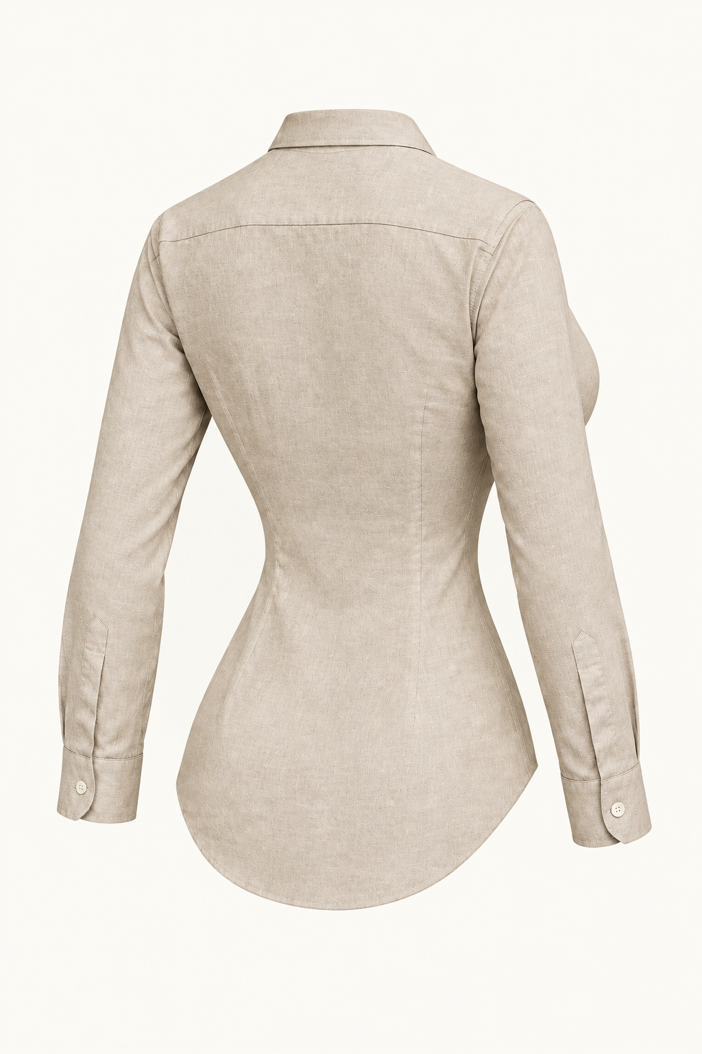 Mockup beige, trasera